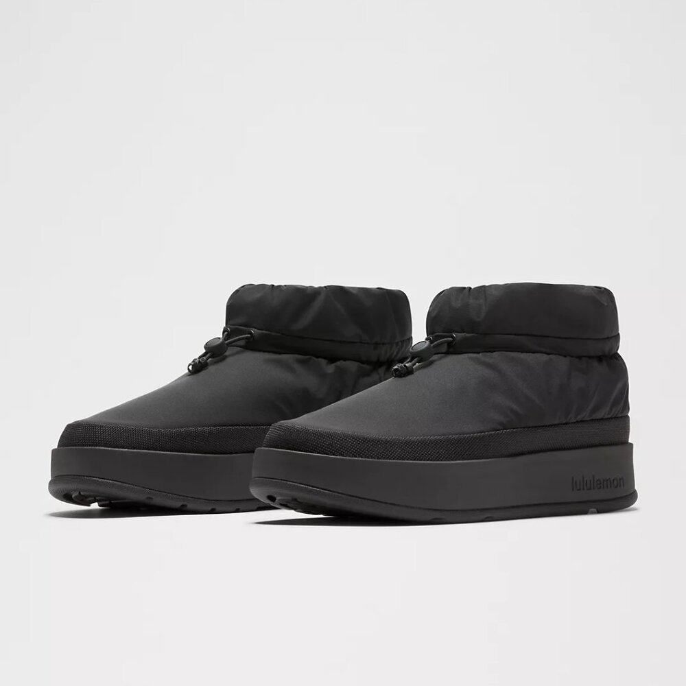 NWT Lululemon Women's Wunder Puff Mini Boot, Size 8, Black, New with Tag in Box